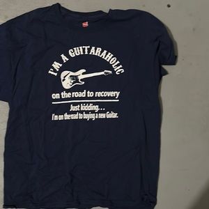Guitar-holic shirt
